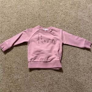 Jamie Kay Flora Pink Sweatshirt